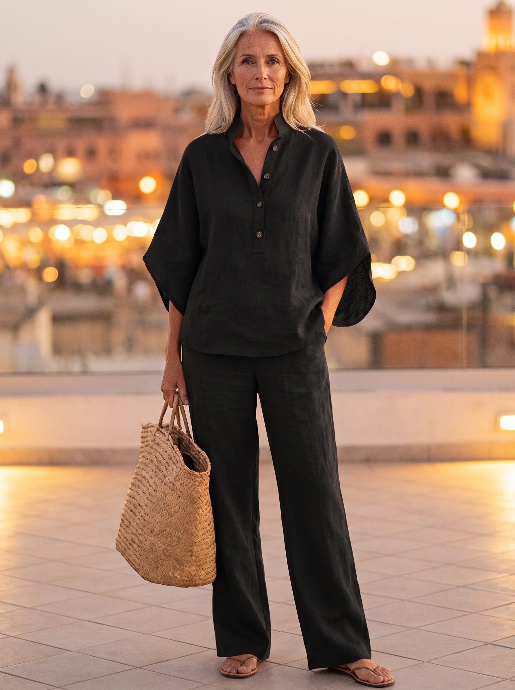 Lissée Paris Sophie ensemble noir front