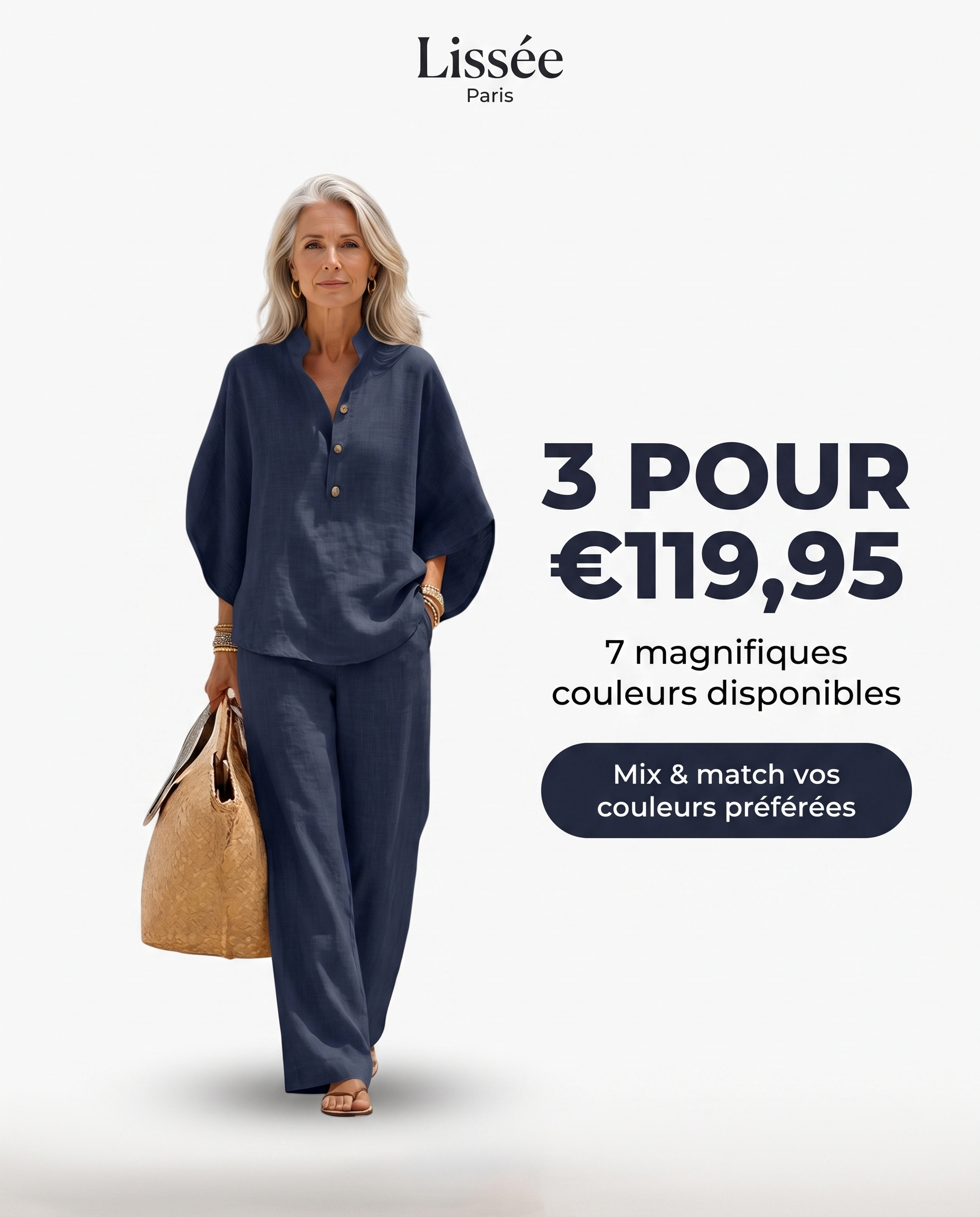 Lissée Paris Sophie creative prix bleu marine