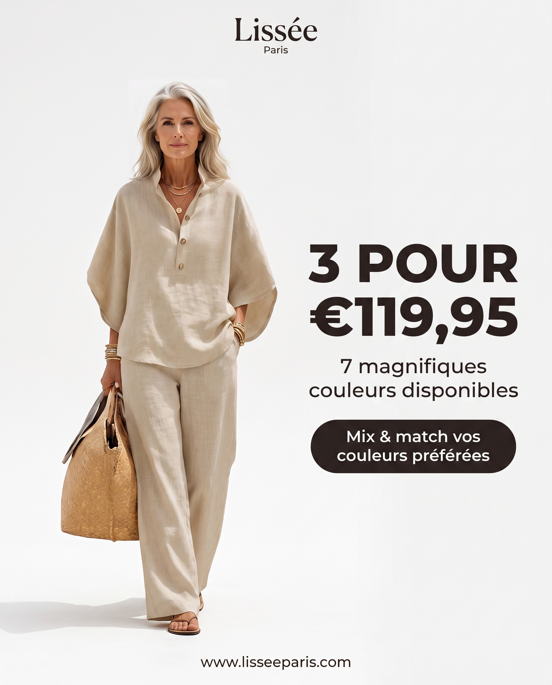 Lissée Paris Sophie creative prix beige