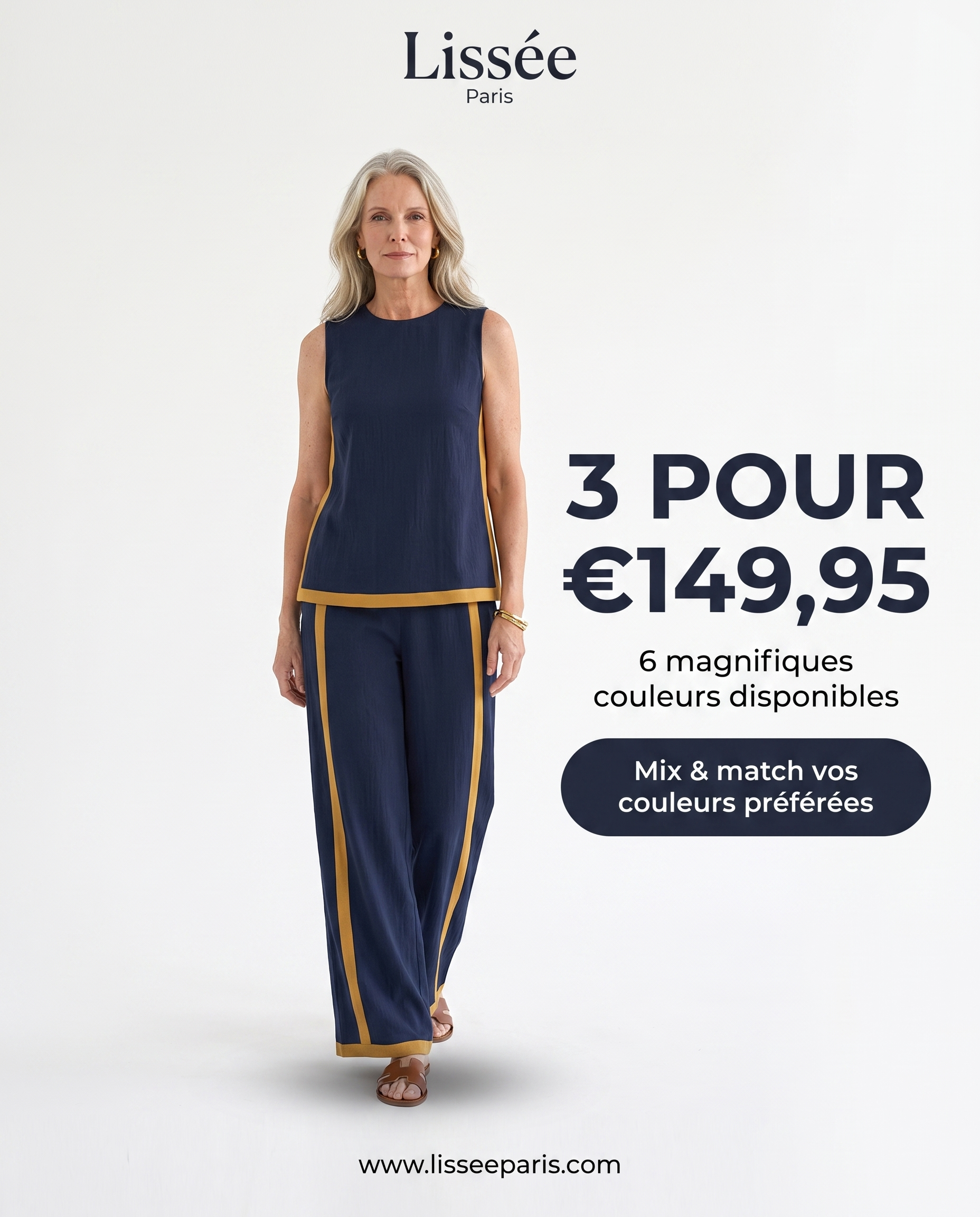 Lissée Paris Ursula creative prix bleu marine