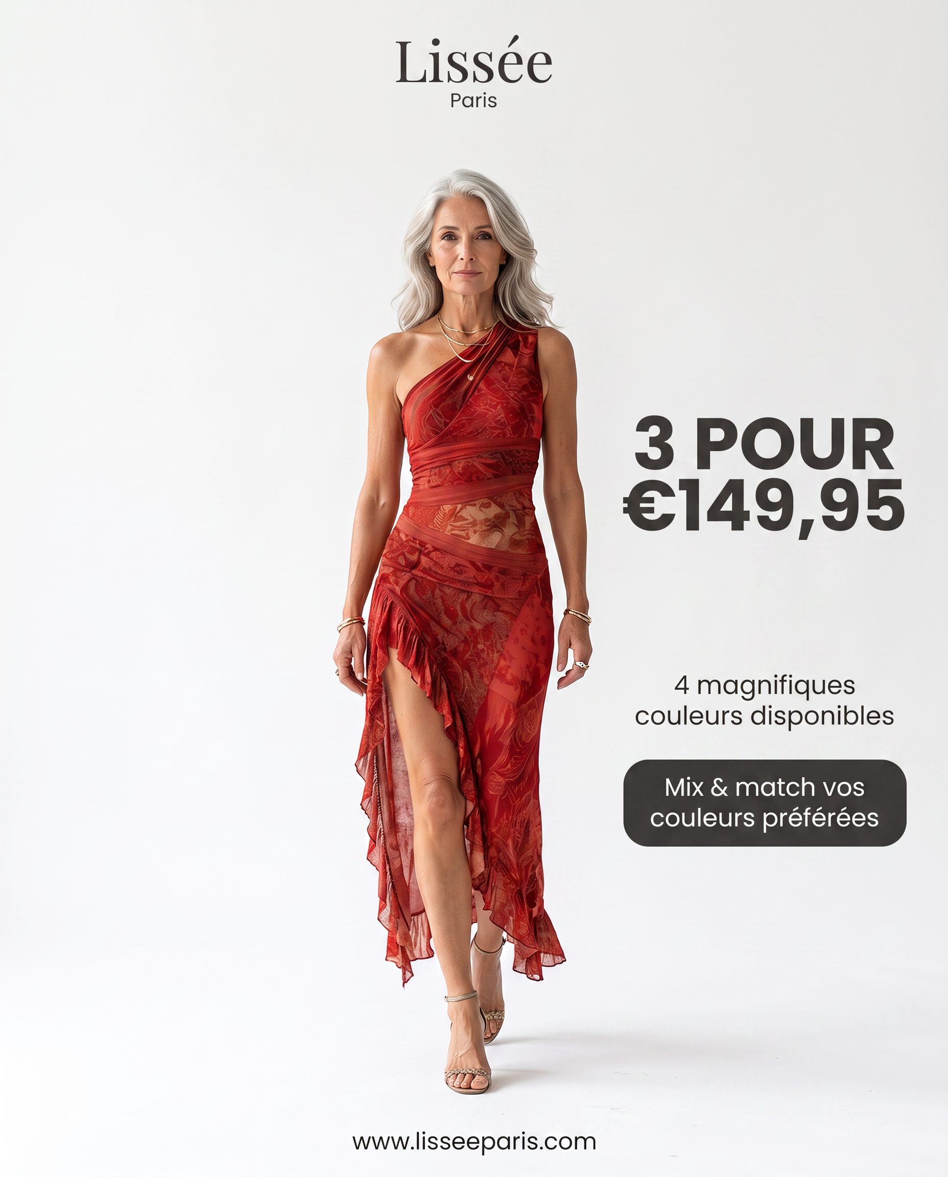 Lissée Paris Elena creative prix rouge