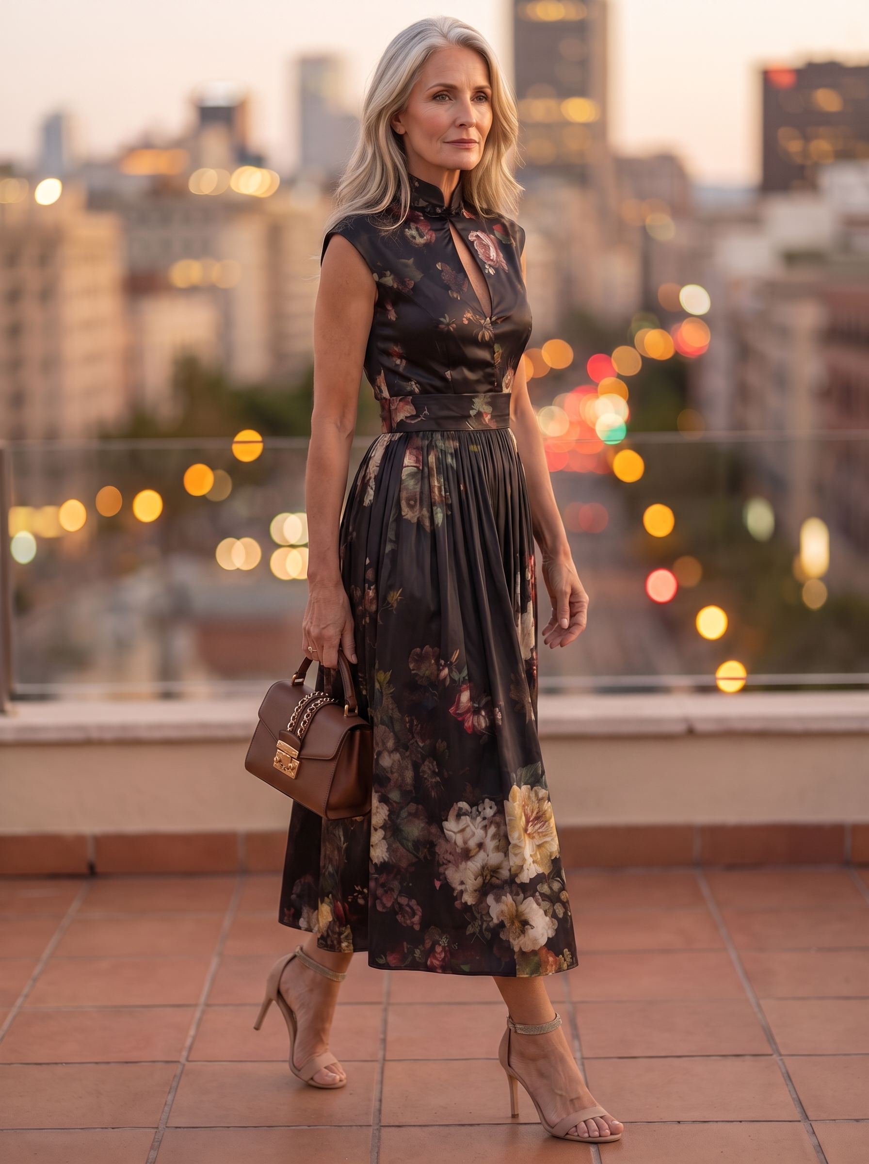 Lissée Paris Amare robe zijkant