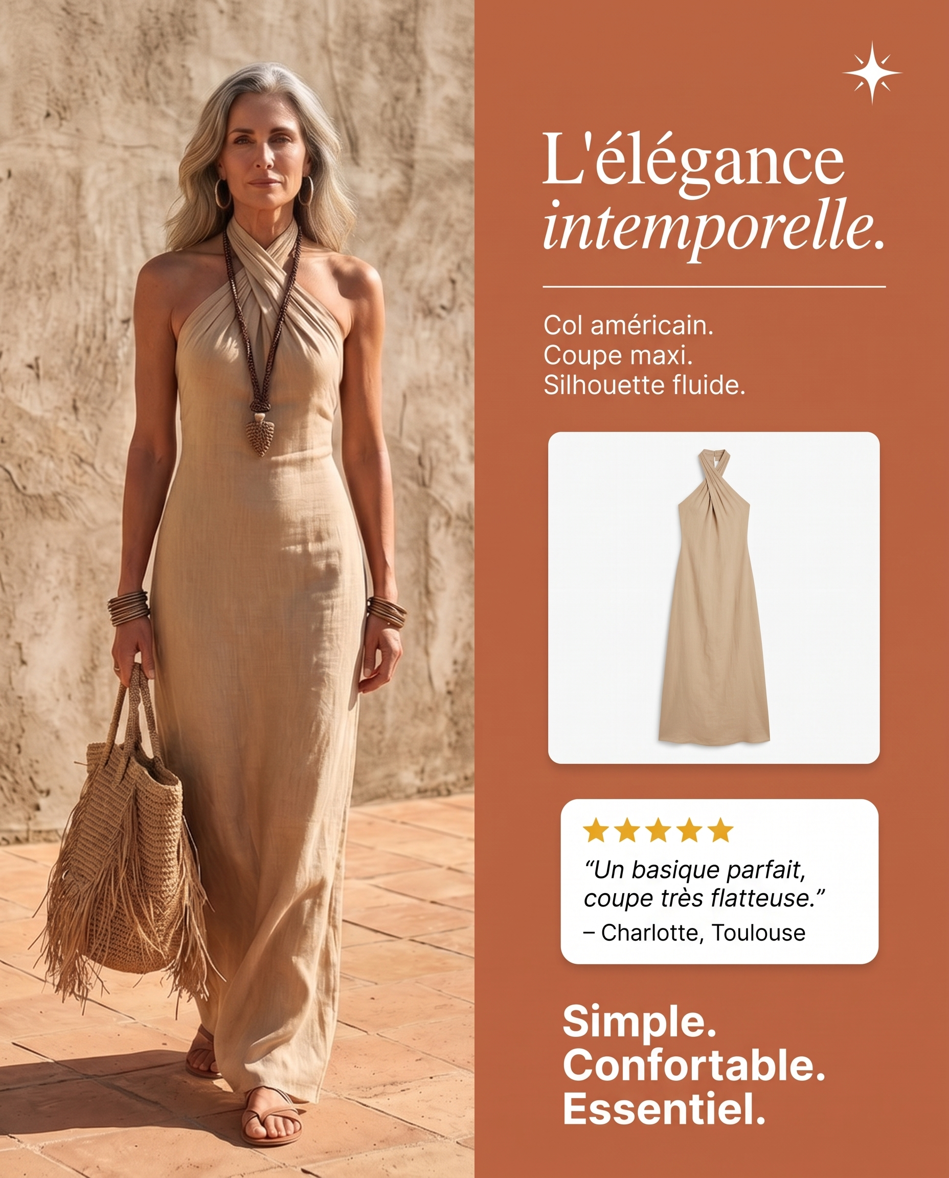 Lissée Paris Constance format 1 sable