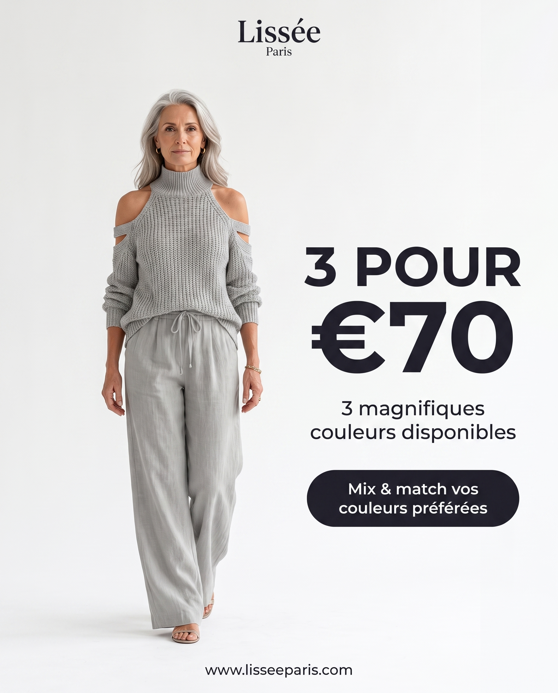 Lissée Paris Aranka creative prix gris