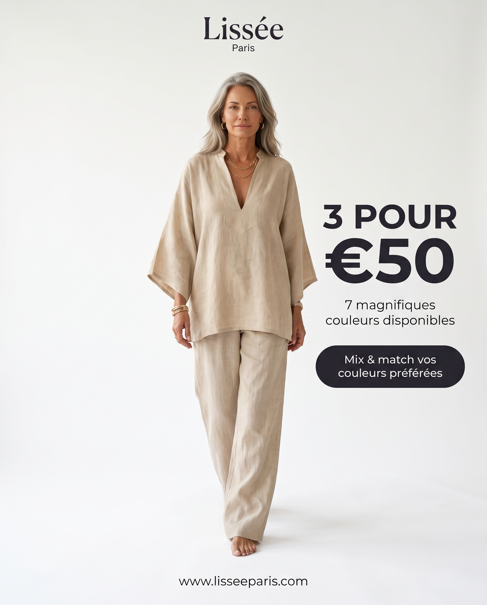 Lissée Paris Delphine creative prix beige