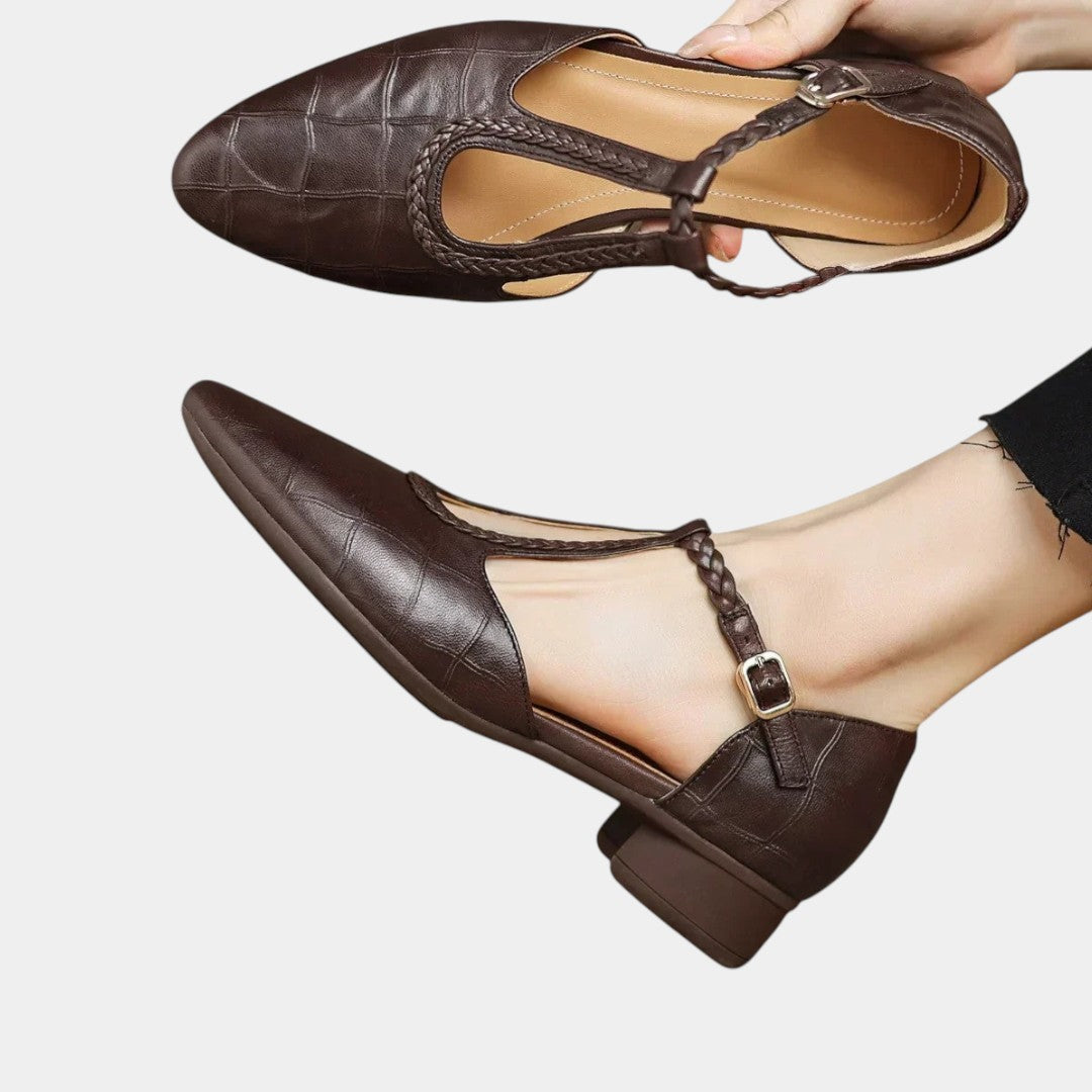 Lissée Paris™ | Elena | Sandales orthopédiques en cuir