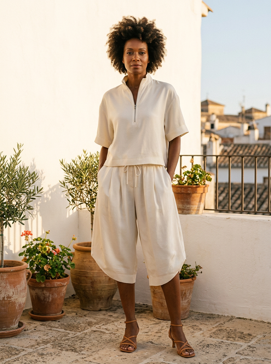 Lissée Paris™ | Manon | Ensemble Zippé Décontracté