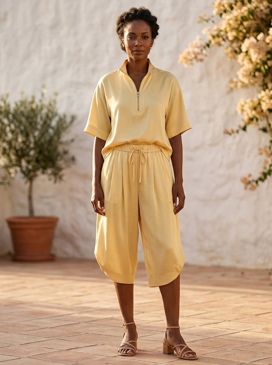 Lissée Paris™ | Manon | Ensemble Zippé Décontracté